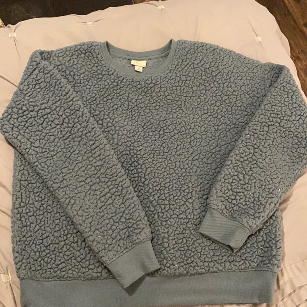 A New Day sherpa sweater